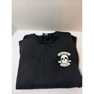 BrewDog Ellon Scotland Sweatshirt Size XL Black Pullover Graphic Print Crew Neck